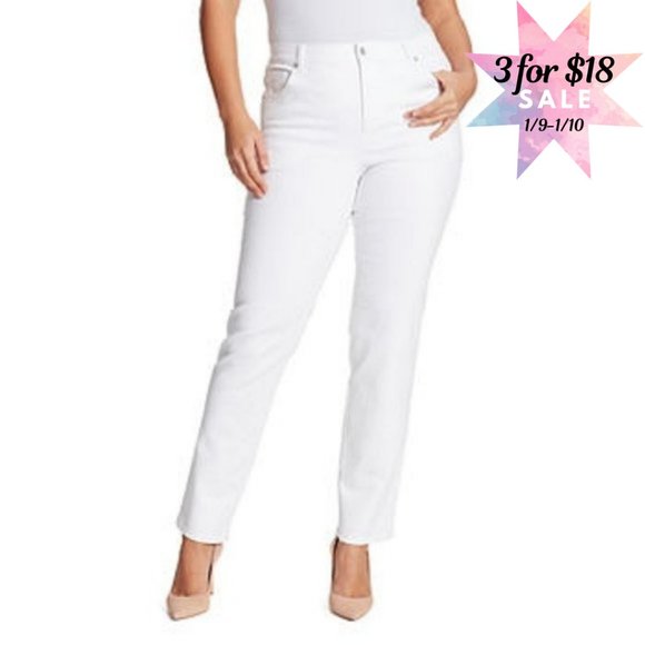 Gloria Vanderbilt Denim - 3/$18 Gloria Vanderbilt Amanda White Straight Jean